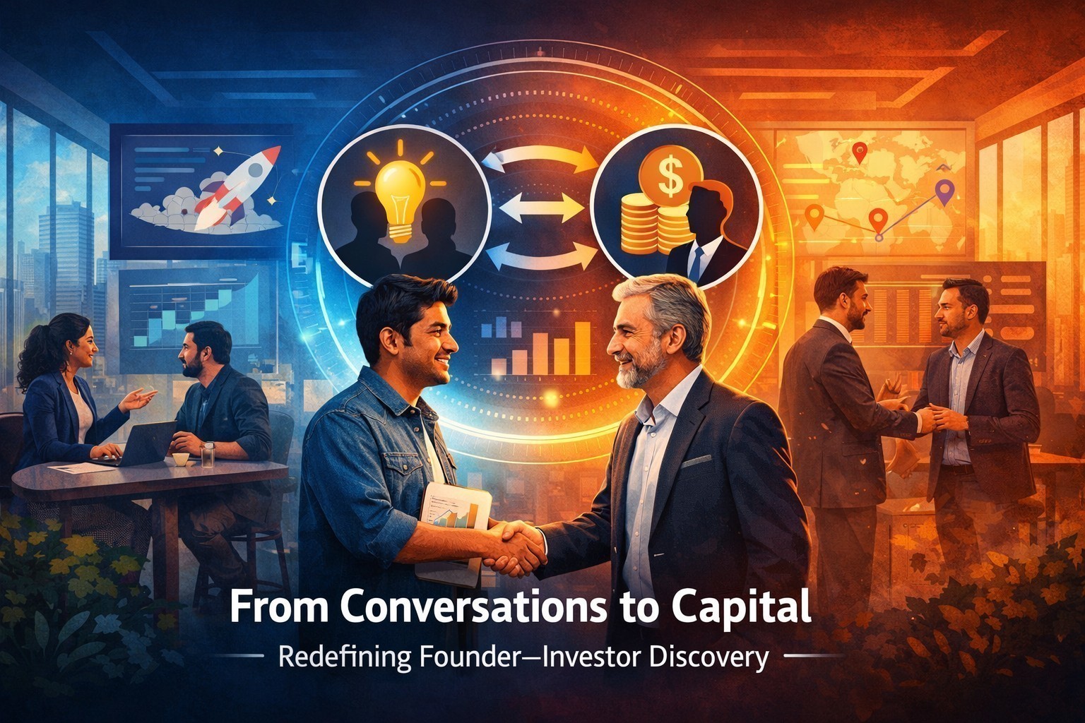 From Conversations to Capital: Rethinking Founder–Investor Discovery